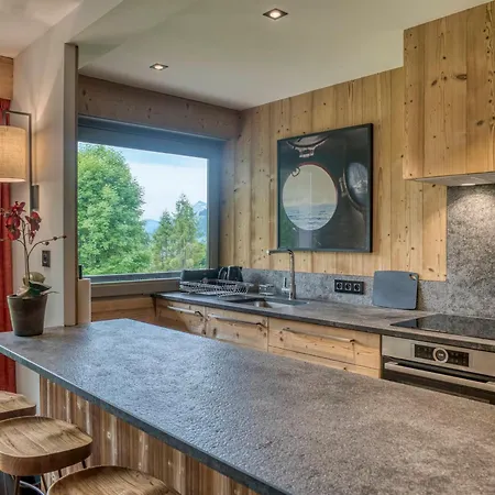 Confortable 3 Au Centre De Avec Wifi - Fr-1-453-100 Apartment Megeve